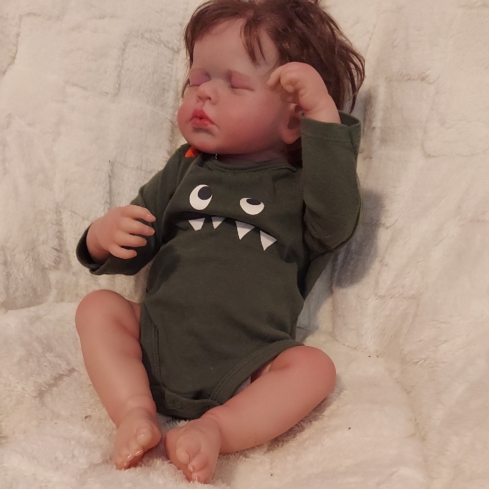 Reborn Full Body Vinyl Boy Doll